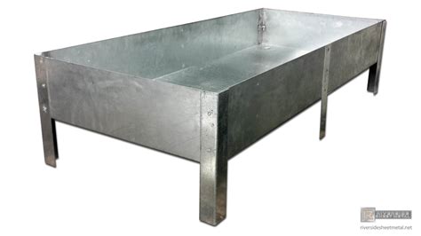 sheet metal drip pans|oversized galvanized drain pan.